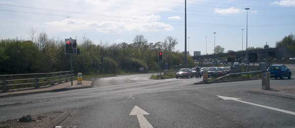 Sliproad towards Stockport