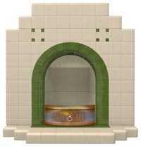 The Clarence Arch Edwardian Fireplace