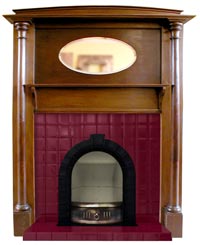 The Clarence Arch Insert Edwardian Fireplace