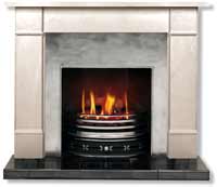The Shire Newton Back Reproduction Edwardian Fireplace
