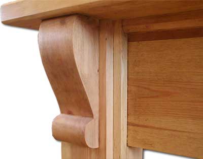 The Bedford Edwardian Mantel