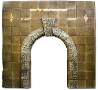 20s Tiled Fireplace Insert 