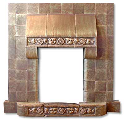 Tiled Fireplace Insert