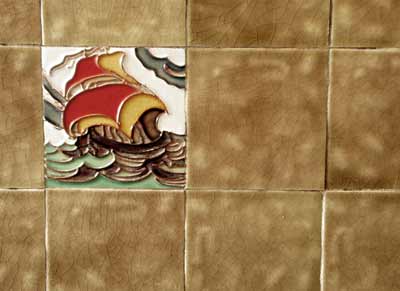 Tiled Fireplace Insert