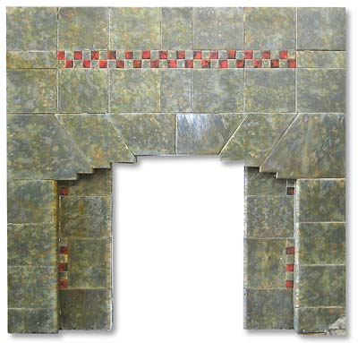 Edwardian Tiled Fireplace Insert