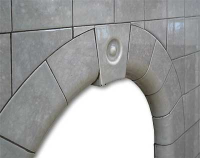 Edwardian Tiled Fireplace Insert