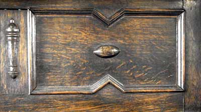 Jacobean Style Mantel in Oak
